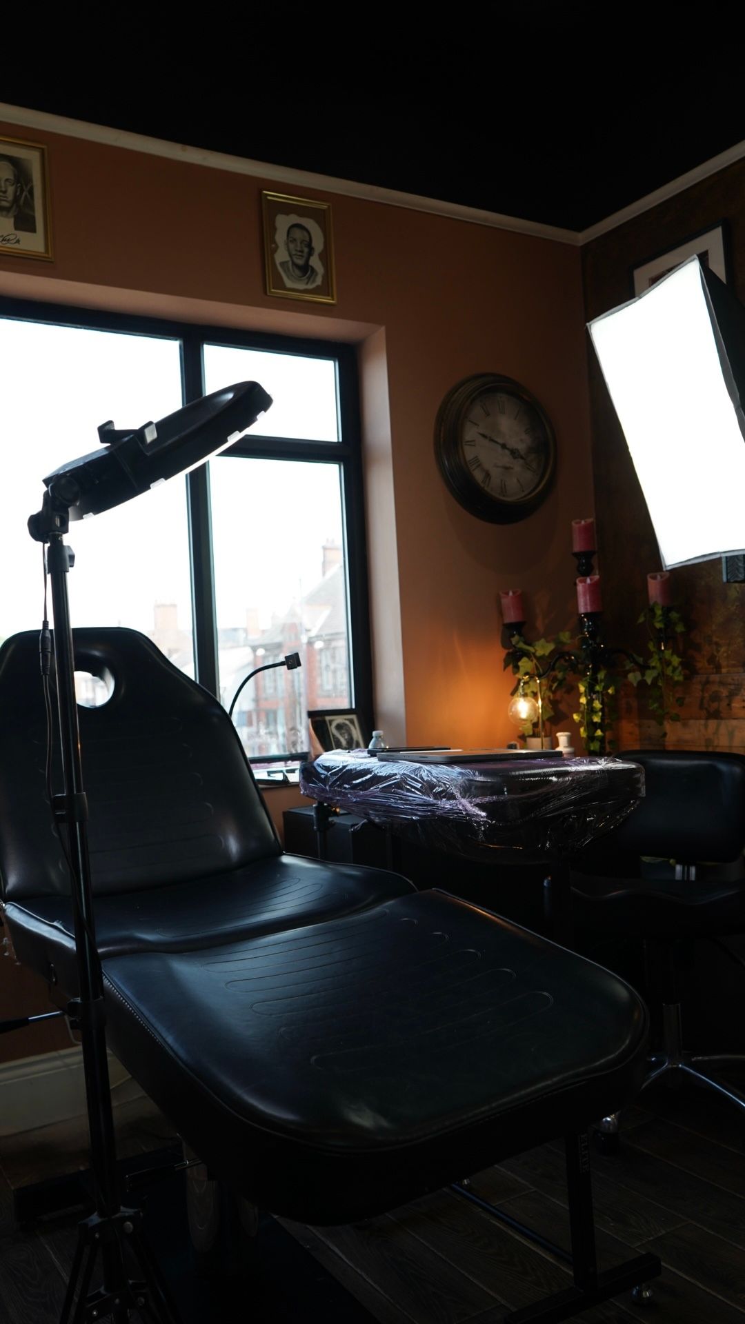 The private tattoo studio